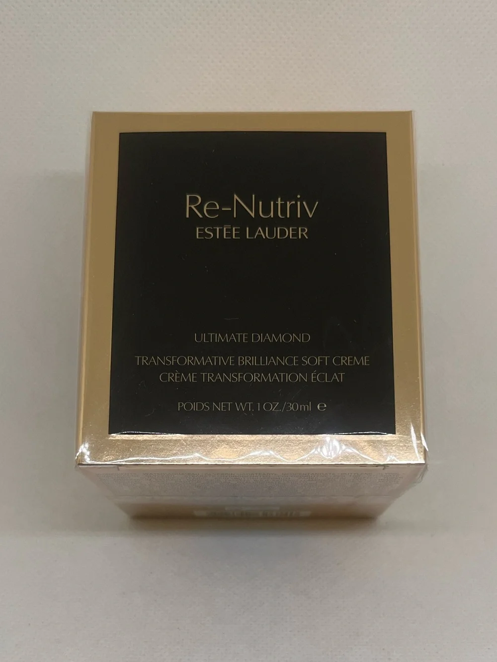 New Estee Lauder Re-Nutriv Ultimate Diamond Transformative Brilliance Soft Creme